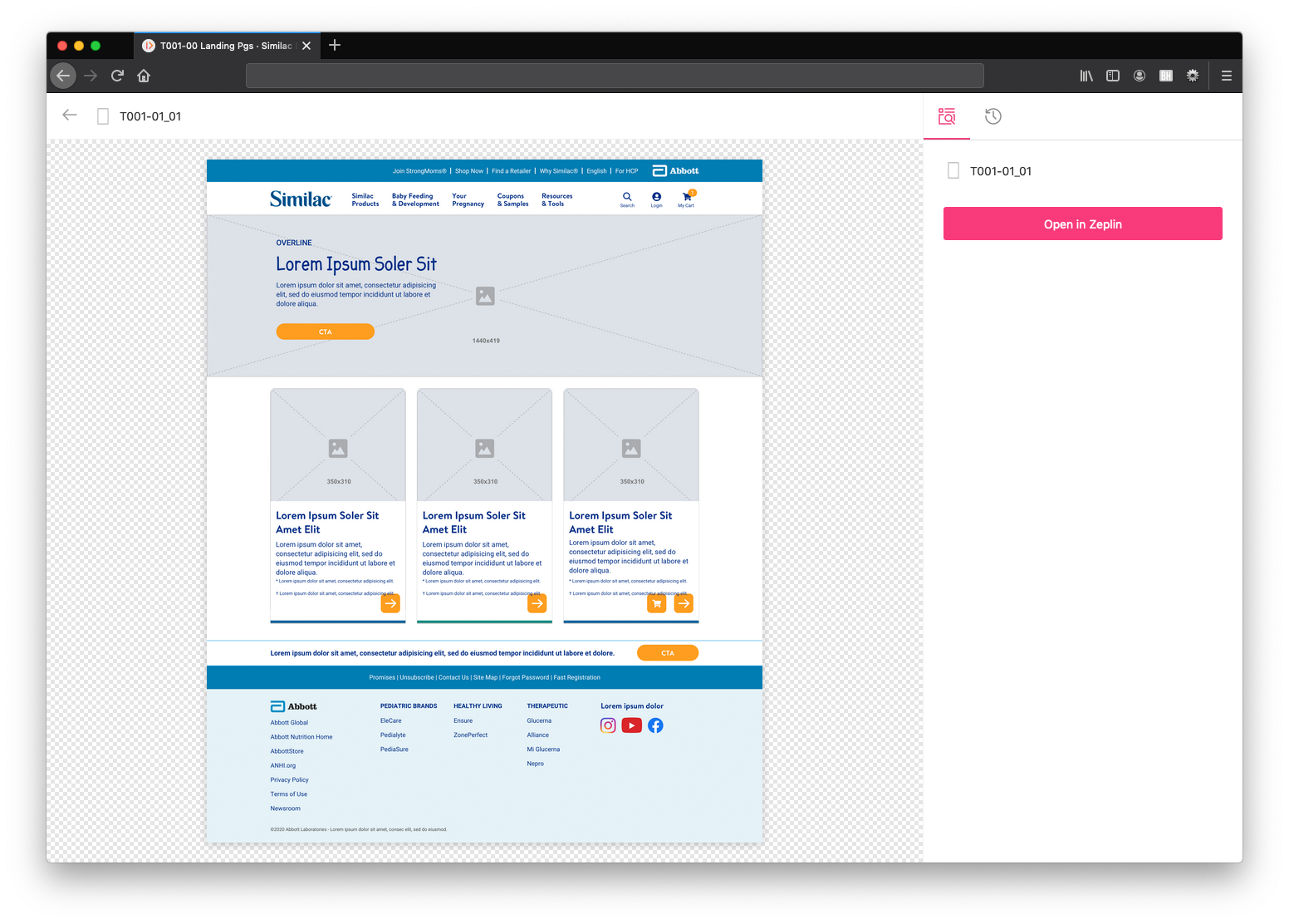 Similac design system 